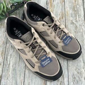 Men's Rugged Genuine Leather Casual Shoes Size 11